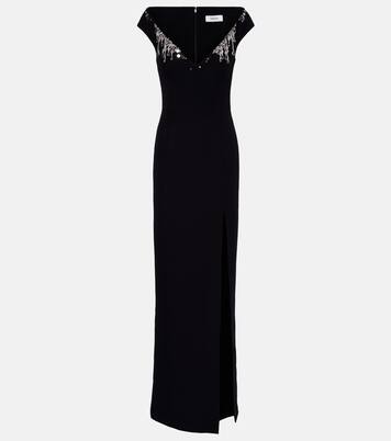 Lucrezia embellished crêpe gown | Safiyaa