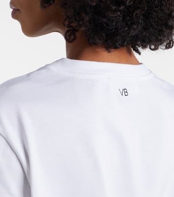 Printed cotton jersey T-shirt | Victoria Beckham