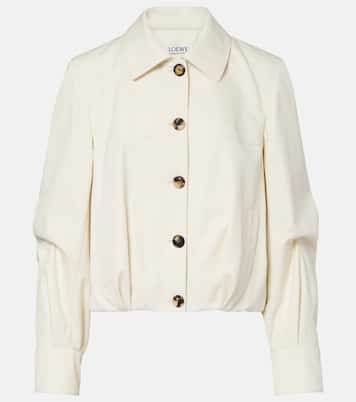 Chaqueta de algodón y seda | Loewe