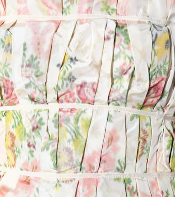 Abito midi Palmira a stampa floreale | Brock Collection