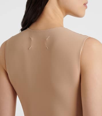 Sleeveless stretch-jersey bodysuit | Maison Margiela