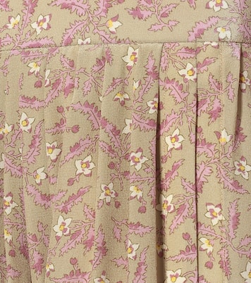 Shorts a stampa floreale in seta | Chloé