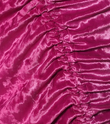 Gonna midi in velluto stretch | Dries Van Noten