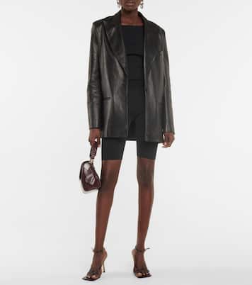 Shorts a vita alta in maglia | LOW CLASSIC