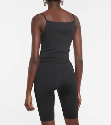Shorts a vita alta in maglia | LOW CLASSIC