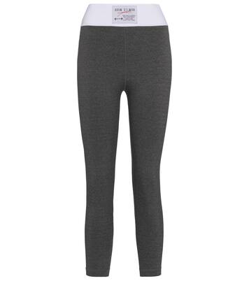 Leggings Hi-Rise Foundation con logo | Adam Selman Sport