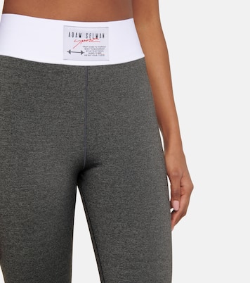 Leggings Hi-Rise Foundation con logo | Adam Selman Sport