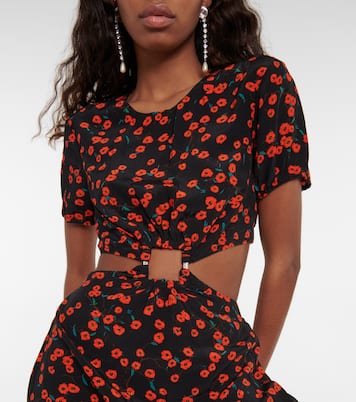 Bedrucktes Maxikleid | Staud