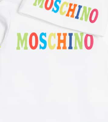 Baby - Tutina e berretto in jersey | Moschino Kids