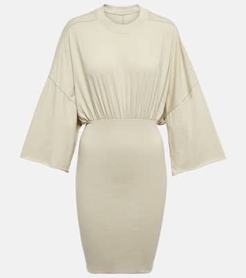 DRKSHDW Tommy jersey minidress | Rick Owens