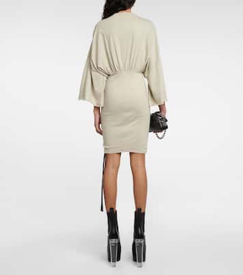 DRKSHDW Tommy jersey minidress | Rick Owens