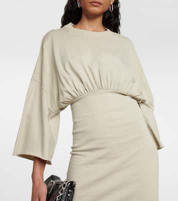 DRKSHDW Tommy jersey minidress | Rick Owens