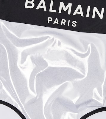 Costume intero con logo | Balmain Kids