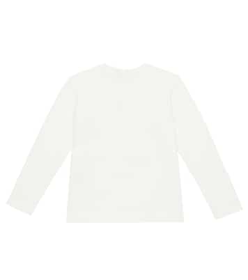 x Disney® printed cotton-blend T-shirt | Monnalisa