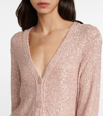 Sequin-embellished cardigan | Stella McCartney