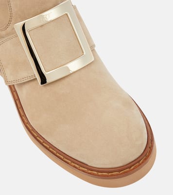 Viv' Rangers shearling-lined suede boots | Roger Vivier