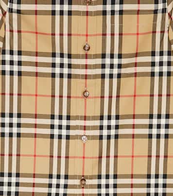 Camicia in misto cotone | Burberry Kids