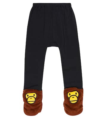 Baby Milo® Boa cotton-blend leggings | BAPE Kids