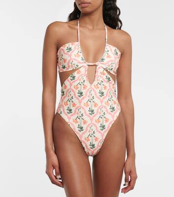 Mejorana printed swimsuit | Agua by Agua Bendita