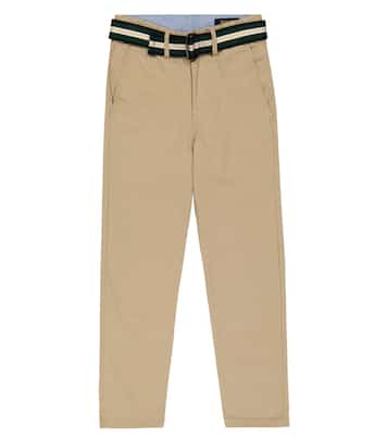 Pantalones rectos en lona de algodón | Polo Ralph Lauren Kids