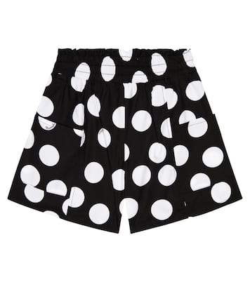 Shorts in cotone a pois | Monnalisa
