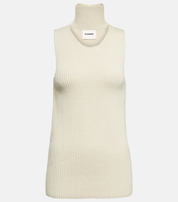 Top in maglia di misto cotone | Jil Sander