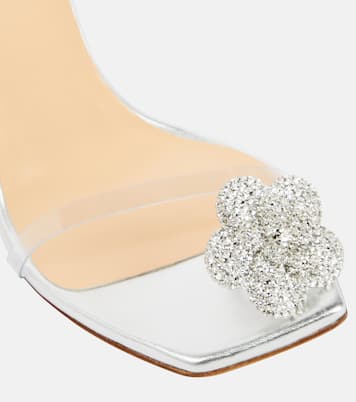 Verzierte Sandalen aus Metallic-Leder | Magda Butrym