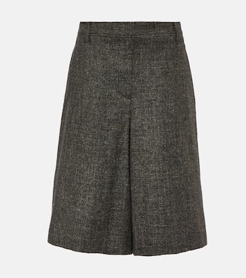 Wool-blend bermuda shorts | Brunello Cucinelli