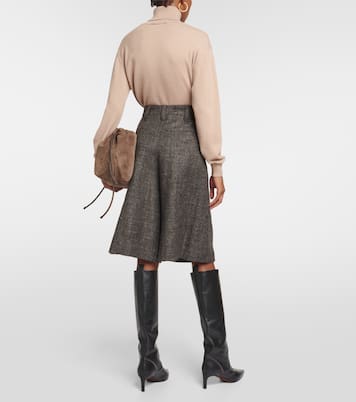 Wool-blend bermuda shorts | Brunello Cucinelli