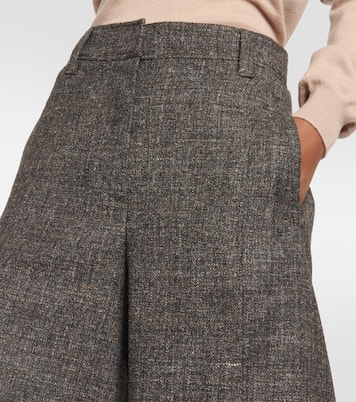 Wool-blend bermuda shorts | Brunello Cucinelli
