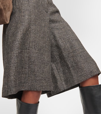 Wool-blend bermuda shorts | Brunello Cucinelli