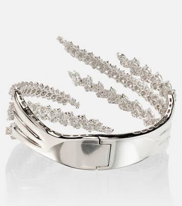 Bracciale in oro bianco 18kt con diamanti | Yeprem