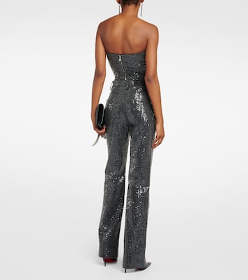 Sequined straight jeans | Rotate