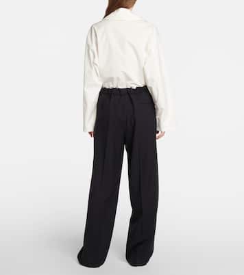 Pantaloni a gamba larga Roan | The Row