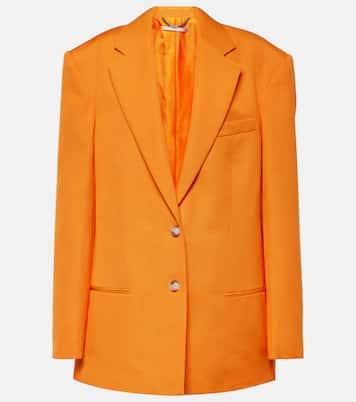Blazer monopetto in crêpe | Stella McCartney
