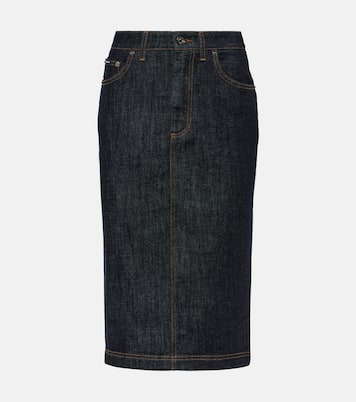 Jupe crayon en jean | Dolce&Gabbana