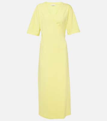 Pisano cotton-blend midi dress | Max Mara