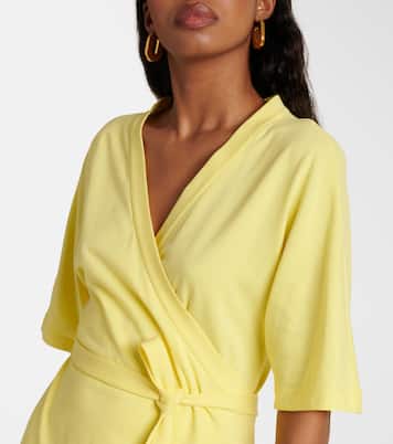 Pisano cotton-blend midi dress | Max Mara