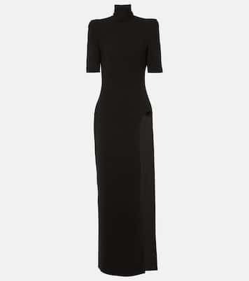 Kleid aus Crêpe | Mônot