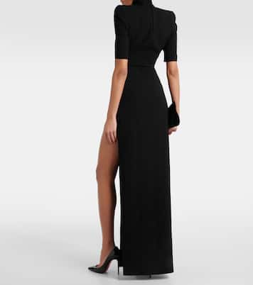 Kleid aus Crêpe | Mônot