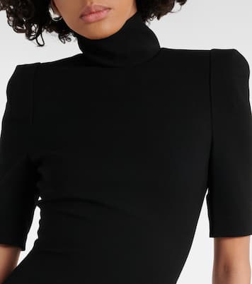Kleid aus Crêpe | Mônot