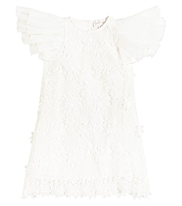 Kleid aus Baumwolle mit Spitze | Petite Amalie  