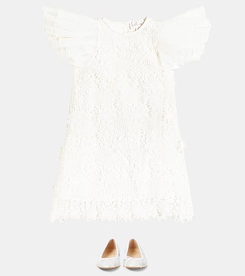 Kleid aus Baumwolle mit Spitze | Petite Amalie  