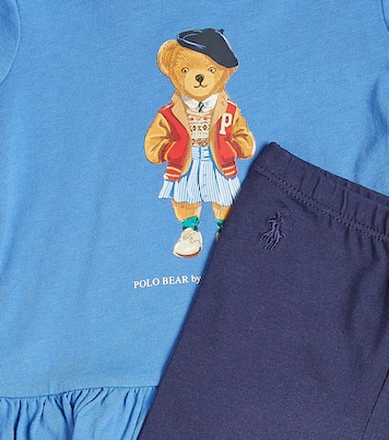 Baby cotton-blend T-shirt and leggings set | Polo Ralph Lauren Kids