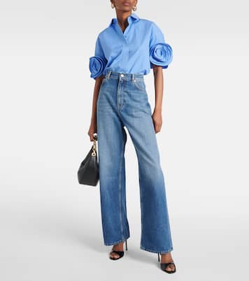 High-Rise Straight Jeans | Valentino