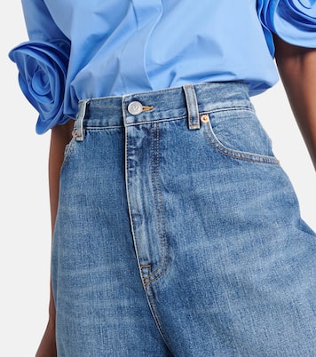 High-Rise Straight Jeans | Valentino