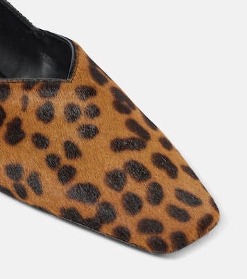 Everyday calf hair slip-on shoes | Toteme