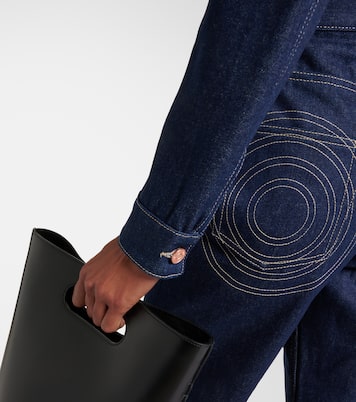 Chaqueta cropped Conical de denim | Jean Paul Gaultier