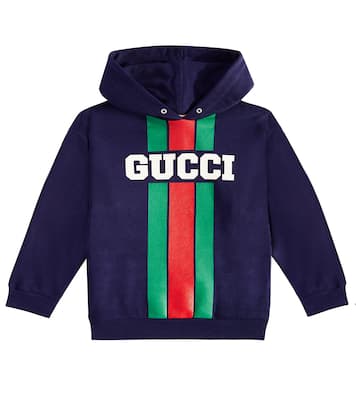 Felpa Gucci Web in jersey di cotone | Gucci Kids