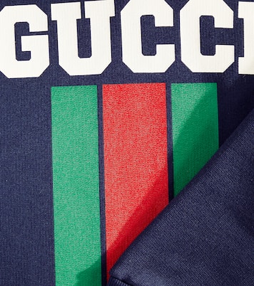 Felpa Gucci Web in jersey di cotone | Gucci Kids